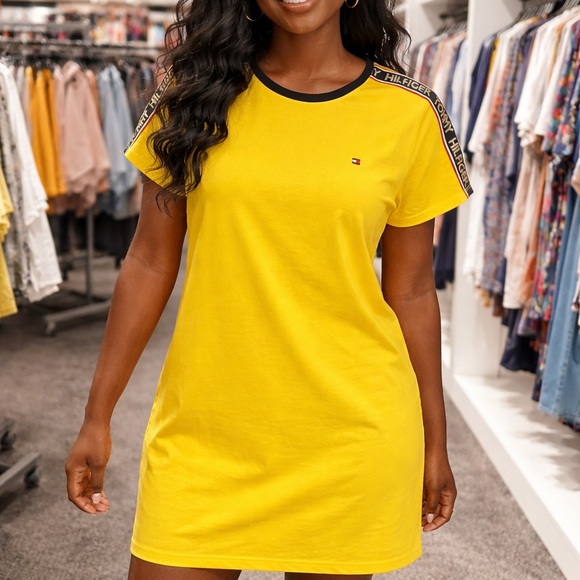 Tommy Hilfiger Yellow Dress - Picture 3 of 3